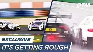 It's getting rough! The atmosphere intensifies at the DTM