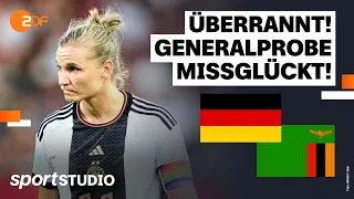 Deutschland – Sambia Highlights | Freundschaftsspiel | sportstudio