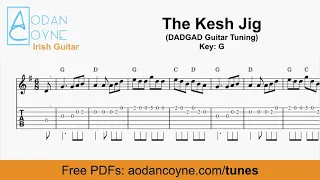 How To Play The Kesh - Irish Jig (Tabs, Notation & Chords)
