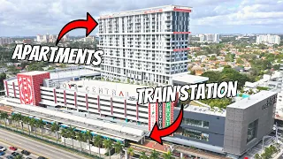 This is Miami's NEWEST Transit-Oriented Development! | Grove Central