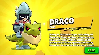 How I got Draco for FREE?! and Level 11! - Brawl Stars