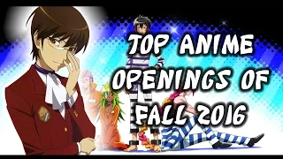 My Top 25 Anime Openings of Fall 2016 (MUTED)