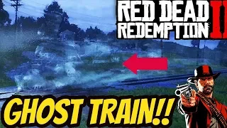 Red Dead Redemption 2 Scary Ghost TRAIN!! EASTER EGG