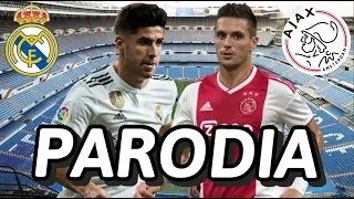 Canción Real Madrid vs Ajax 1-4 (Parodia Baby - Nicky Jam X Farruko)