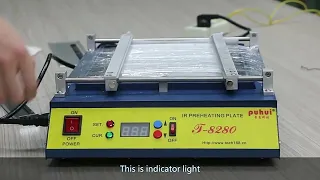 VEVOR T8280 PCB Board Preheater Hot Plate 0-450℃ Celsius Solder Repair BGA Soldering Rework#shorts