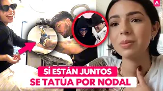 Angela Aguilar se Tatúa por Christian Nodal, Así se Defiende por Traición, Cazzu lo Confirma