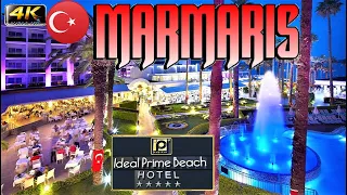 4K MARMARIS IDEAL PRIME BEACH HOTEL 2023 НЕПЛОХАЯ ПЯТЕРКА GOOD RESORT DALAMAN MUGLA TURKEY