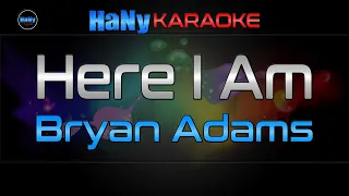 Bryan Adams - Here I Am | Karaoke