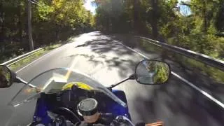 Yamaha R1 vs Police