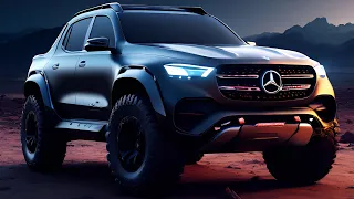 New 2025 Mercedes X-Class Pickup Truck Unveiled! The Most Luxurious & Powerful Pickup Truck