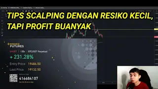 TIPS RAHASIA TEKNIK SCALPING BIKIN KAMU PROFIT 100$ SEHARI, TRADING FUTURES