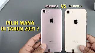 Adu Kamera !!! iPhone 7 vs iPhone 8