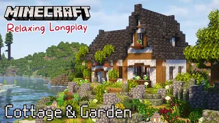 Cozy English Cottage & Garden | Minecraft Longplay (no commentary)