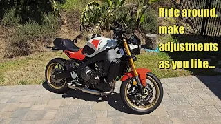 2024 YAMAHA XSR 900 | Suspension Adjustments