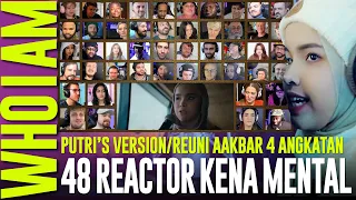 KENA MENTAL SEMUA❗💥 Who I Am Putri Ariani version Reaction Compilation Premium Reuni 4 Angkatan