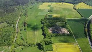 Drone flight Germany over Friedewald