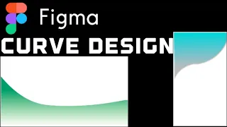 Simple curve or wave design in Figma