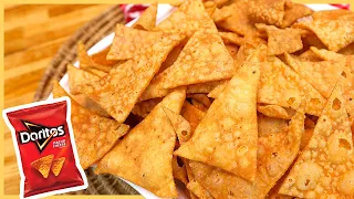 Faça DORITOS em CASA!! Super FÁCIL I RENDE MUITO I Receitas de pai