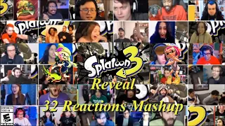 Splatoon 3 Reveal 32 Reactions Mashup