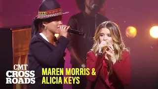 Maren Morris & Alicia Keys Perform '80s Mercedes' | CMT Crossroads