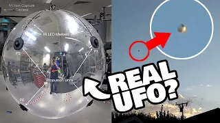 WOW! REAL Silver Sphere UFO, INSANE UAP Fleet over London & ‘Buzzing’ Atom UAP