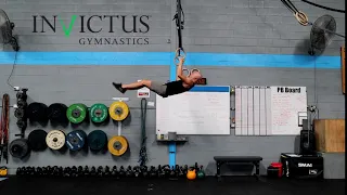 Kipping Pull Up on Rings | CrossFit Invictus Gymnastics