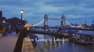 Spring in the UK | Slow living in London | Calm and Silent Vlog