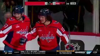 Alex Ovechkin's great pass on Milano's goal vs Coyotes (3 mar 2024)