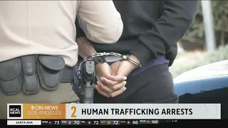 Human trafficking task force announces rescues, arrests