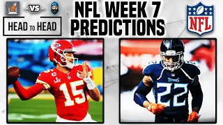 NFL Week 7 Predictions | Weekly 2021 NFL Picks