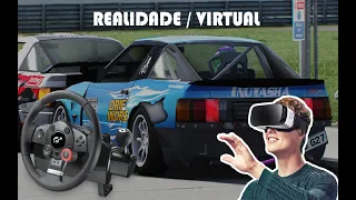 LFS - Realidade Virtual Caseira Drift Logitech Driving Force GT