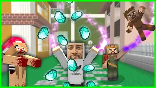 IF EVERYONE IN THE CITY HAS MAGIC POWER! 😱 - Minecraft