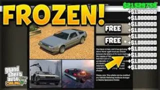 *EASY & NEW* SOLO FROZEN MONEY GLITCH IN GTA 5 ONLINE