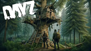 We Built a Hidden Cosy Treehouse Base in DayZ