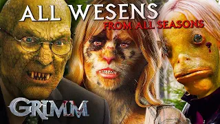 All Wesens From All Seasons in 10 minutes | Grimm