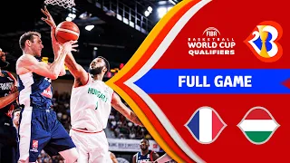 🇫🇷 FRA - 🇭🇺 HUN | Basketball Full Game - #FIBAWC 2023 Qualifiers