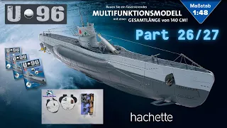 Hachette U-Boot U 96 (Metall) Part 26 & 27 - Die Schotts der 2. Sektion!