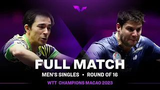 FULL MATCH | Hugo CALDERANO vs Dimitrij OVTCHAROV | MS R16 | #WTTMacao 2023