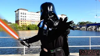 Darth Vader’s Ridiculous Prank in Public!! Ft. Emperor Palpatine | Real Life Star Wars Movie - MELF