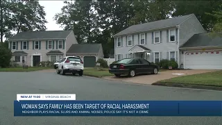 Virginia Beach woman says her family has been target of racial harassment