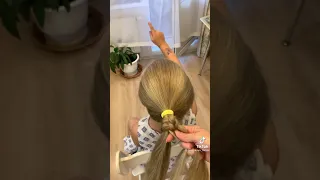 необычное плетение косы