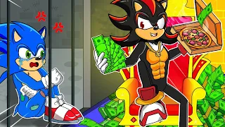 RICH SHADOW vs BROKE SONIC But in JAIL! Poor Sonic Sad Backstory | Sonic the Hedgehog 2 Animation