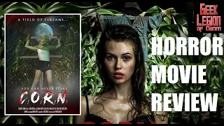 C.O.R.N. ( 2021 Mateus Ward ) aka CORN : A FIELD OF SCREAMS Taxidermy Horror Movie Review