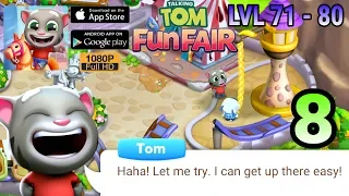 [Android/IOS] Talking Tom Fun Fair Gameplay Full HD by Outfit7 Limited -  PART 8 (Level 71 - 80)