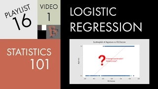 Statistics 101: Logistic Regression, An Introduction