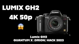 4K 50/60p With The Lumix GH2 | Orion Hack