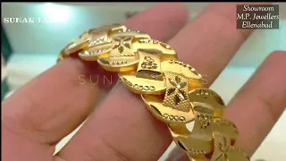 Gents bracelet / gold bracelet / hollow gold jewellery / @surendersonivlogs9025