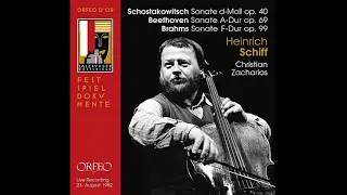 Shostakovich: Cello Sonata - Schiff, Zacharias / 쇼스타코비치: 첼로 소나타 - 쉬프, 차하리아스