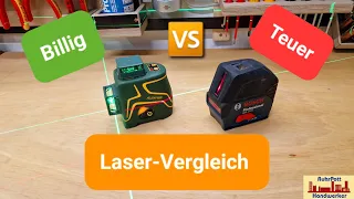 Laser Vergleich - Billig VS Teuer