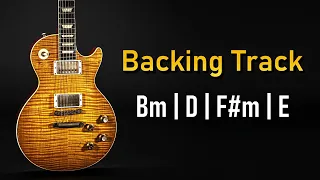 Rock Pop Backing Track F# Minor / B Dorian | 110 BPM | Guitar Backing Track